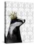 Badger King-Fab Funky-Stretched Canvas