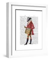 Badger Minstrel-Fab Funky-Framed Art Print