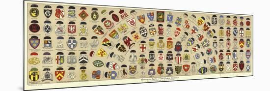 Badges and Caps of British Public Schools-Albert Lambert-Mounted Premium Giclee Print