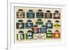 Badges Caps and Colours of English County Cricket Clubs-Alfred Lambert-Framed Photographic Print