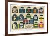 Badges Caps and Colours of English County Cricket Clubs-Alfred Lambert-Framed Photographic Print