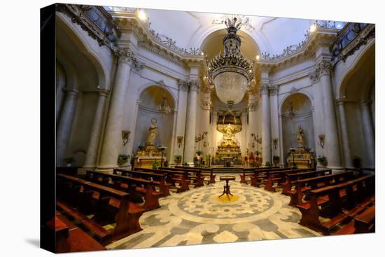 Badia di Sant'Agata Church, Catania, Sicily, Italy, Europe-Carlo Morucchio-Stretched Canvas