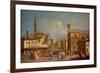 Badia Fiorentina and the Bargello, Florence-Giuseppe Zocchi-Framed Giclee Print