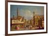 Badia Fiorentina and the Bargello, Florence-Giuseppe Zocchi-Framed Giclee Print