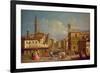 Badia Fiorentina and the Bargello, Florence-Giuseppe Zocchi-Framed Giclee Print