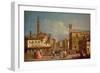 Badia Fiorentina and the Bargello, Florence-Giuseppe Zocchi-Framed Giclee Print