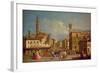 Badia Fiorentina and the Bargello, Florence-Giuseppe Zocchi-Framed Giclee Print