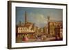 Badia Fiorentina and the Bargello, Florence-Giuseppe Zocchi-Framed Giclee Print