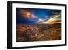 Badlands after Storm #3-Robert Lott-Framed Art Print