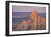 Badlands at Dawn, Badlands National Park, South Dakota, United States of America, North America-James Hager-Framed Photographic Print