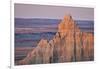 Badlands at Dawn, Badlands National Park, South Dakota, United States of America, North America-James Hager-Framed Photographic Print