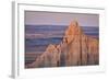 Badlands at Dawn, Badlands National Park, South Dakota, United States of America, North America-James Hager-Framed Photographic Print