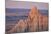 Badlands at Dawn, Badlands National Park, South Dakota, United States of America, North America-James Hager-Mounted Photographic Print