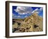 Badlands at Dinosaur Provincial Park in Alberta, Canada-Chuck Haney-Framed Photographic Print