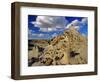 Badlands at Dinosaur Provincial Park in Alberta, Canada-Chuck Haney-Framed Photographic Print