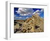 Badlands at Dinosaur Provincial Park in Alberta, Canada-Chuck Haney-Framed Photographic Print