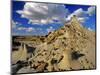 Badlands at Dinosaur Provincial Park in Alberta, Canada-Chuck Haney-Mounted Photographic Print