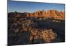 Badlands at First Light, Badlands National Park, South Dakota-James Hager-Mounted Photographic Print