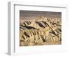 Badlands at Zabriskie Point, Death Valley National Park, California, USA-James Hager-Framed Photographic Print