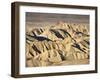 Badlands at Zabriskie Point, Death Valley National Park, California, USA-James Hager-Framed Photographic Print