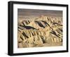 Badlands at Zabriskie Point, Death Valley National Park, California, USA-James Hager-Framed Photographic Print