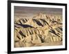 Badlands at Zabriskie Point, Death Valley National Park, California, USA-James Hager-Framed Photographic Print