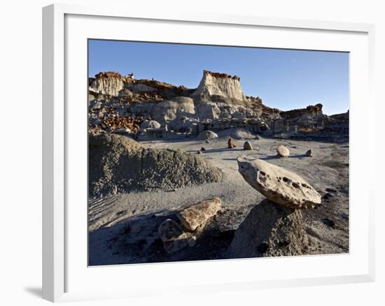 Badlands, Bisti Wilderness, New Mexico, United States of America, North America-James Hager-Framed Photographic Print