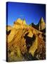 Badlands Formations at Dinosaur Provincial Park in Alberta, Canada-Chuck Haney-Stretched Canvas