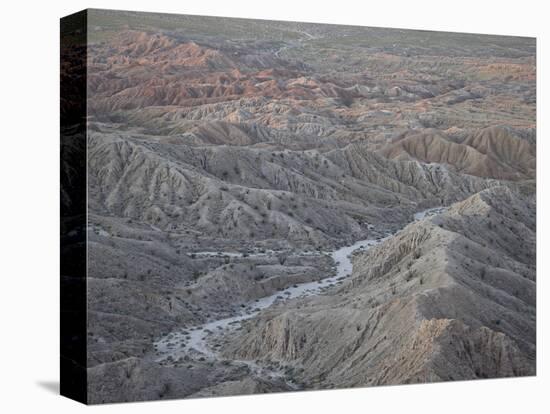 Badlands From Font's Point, Anza-Borrego Desert State Park, California, USA-James Hager-Stretched Canvas