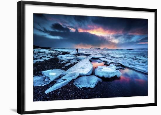 Badlands Iii-David Martin Castan-Framed Giclee Print