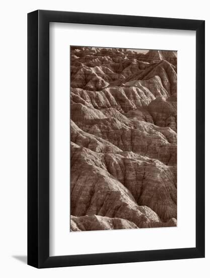 Badlands Light BW-Steve Gadomski-Framed Photographic Print