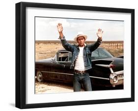 Badlands, Martin Sheen, 1973-null-Framed Photo