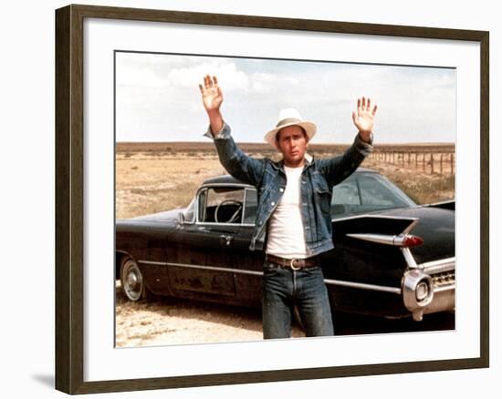 Badlands, Martin Sheen, 1973-null-Framed Photo