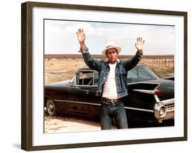 Badlands, Martin Sheen, 1973-null-Framed Photo