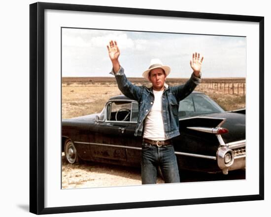 Badlands, Martin Sheen, 1973-null-Framed Photo