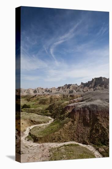 Badlands National Park in South Dakota-Paul Souders-Stretched Canvas