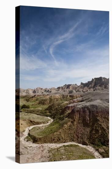 Badlands National Park in South Dakota-Paul Souders-Stretched Canvas