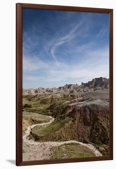 Badlands National Park in South Dakota-Paul Souders-Framed Photographic Print