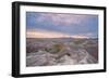 Badlands National Park, South Dakota - Early Morning-Lantern Press-Framed Art Print