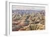 Badlands National Park, South Dakota - Ridgeline-Lantern Press-Framed Art Print