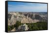 Badlands National Park, South Dakota, United States of America, North America-Michael Runkel-Framed Stretched Canvas