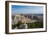 Badlands National Park, South Dakota, United States of America, North America-Michael Runkel-Framed Premium Photographic Print