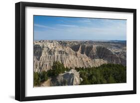 Badlands National Park, South Dakota, United States of America, North America-Michael Runkel-Framed Premium Photographic Print