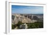 Badlands National Park, South Dakota, United States of America, North America-Michael Runkel-Framed Premium Photographic Print