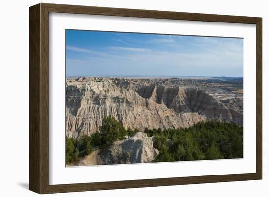 Badlands National Park, South Dakota, United States of America, North America-Michael Runkel-Framed Photographic Print