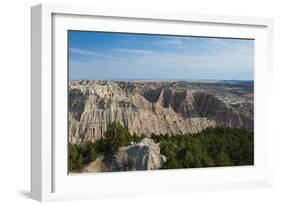 Badlands National Park, South Dakota, United States of America, North America-Michael Runkel-Framed Photographic Print