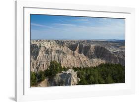 Badlands National Park, South Dakota, United States of America, North America-Michael Runkel-Framed Photographic Print