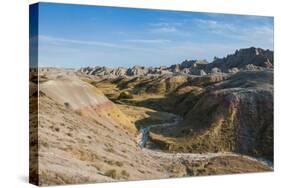 Badlands National Park, South Dakota, United States of America, North America-Michael Runkel-Stretched Canvas