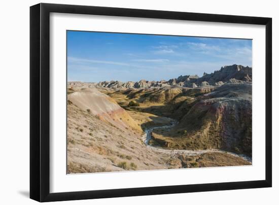 Badlands National Park, South Dakota, United States of America, North America-Michael Runkel-Framed Photographic Print