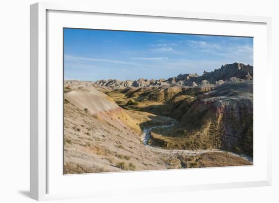 Badlands National Park, South Dakota, United States of America, North America-Michael Runkel-Framed Photographic Print